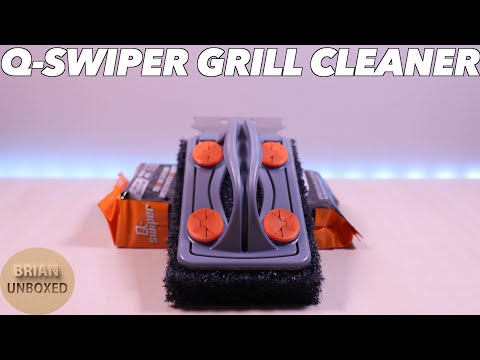 Q swiper grill scrubber